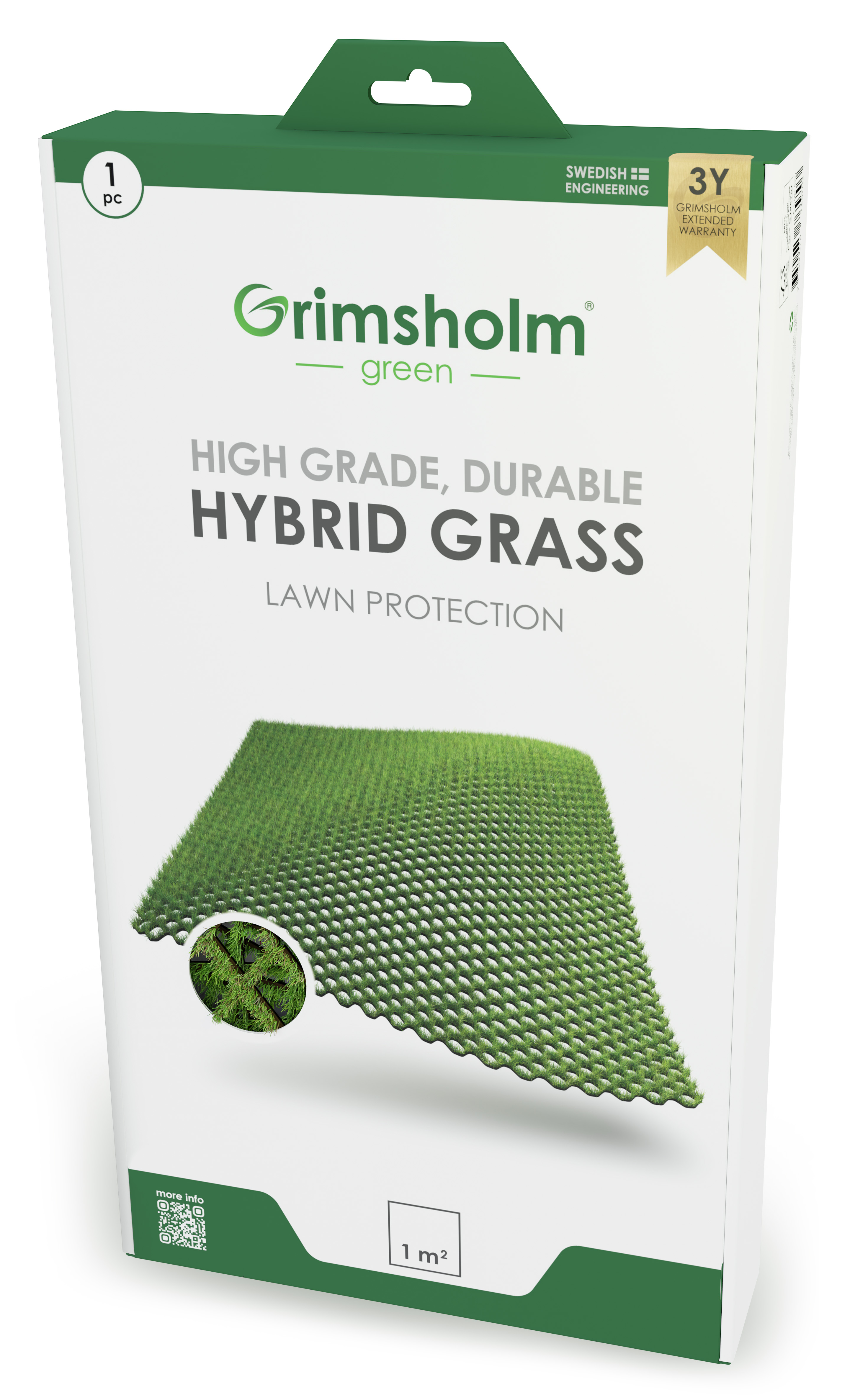 Hybride Grass 1x1m